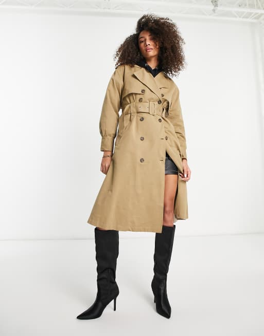 Camel raincoat store