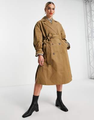 trench coat brown