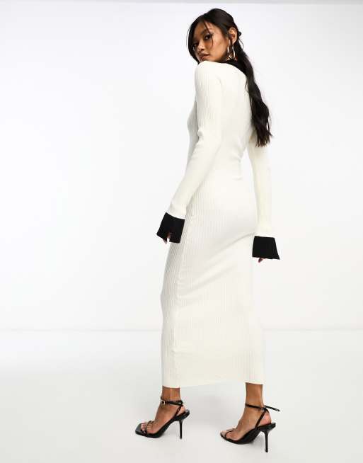 Tubino Nero Camicia Bianca Abito ONLY ONLHANNOVER Abito A Camicia