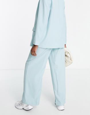Y.a.s. Y.a.s Wide Leg Matching Pants In Blue