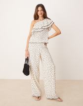 アンドレスド　flocky dot pants dress flocky dot pants dress | ANDRESD