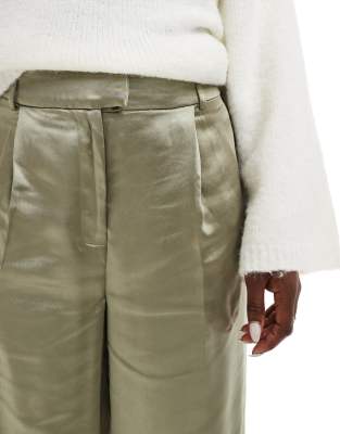 Y.a.s. Y.a.s Wide Leg Pants In Green
