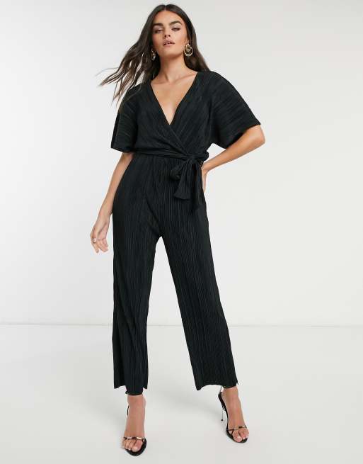 Asos store plisse jumpsuit