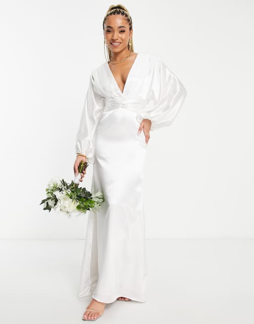 Asos kimono outlet wedding dress