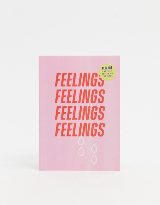 Yes Studio feelings and thoughts reversible A7 mini notebook