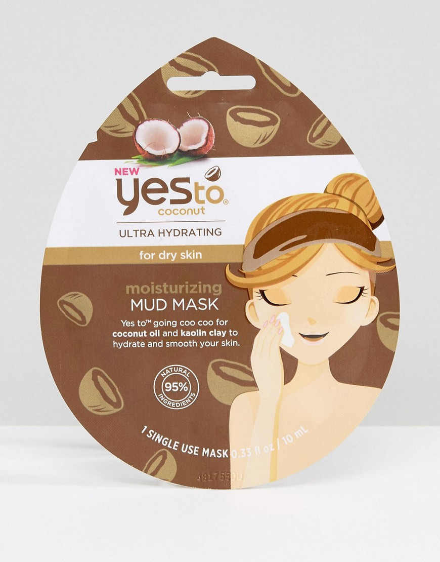 Yes To Coconut – Ultra Hydrating Moisturising Mud Mask-Ingen färg
