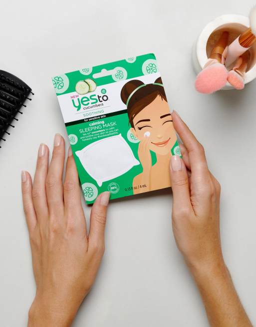 Yes To Cucumber Soothing & Calming Sleeping Mask, 2 of 4