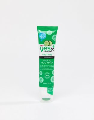 Yes To Cucumbers Cooling Mud Mask-No Colour