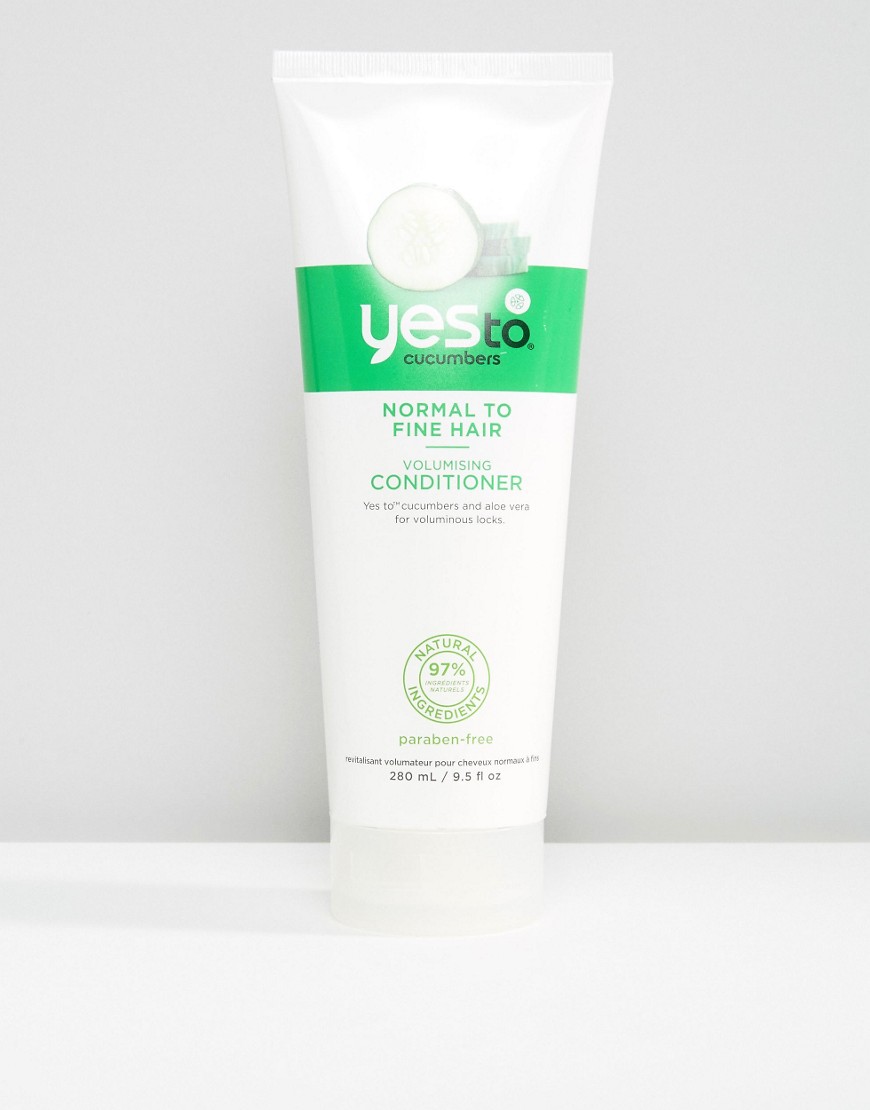 Yes To Cucumbers Volumising Conditioner 280ml-No Colour
