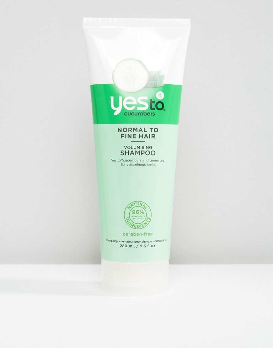 Yes To Cucumbers Volumising Shampoo 280ml-No Colour