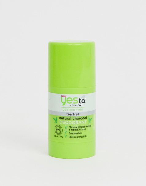 Yes To - Déodorant détox au charbon naturel : charbon et arbre à thé