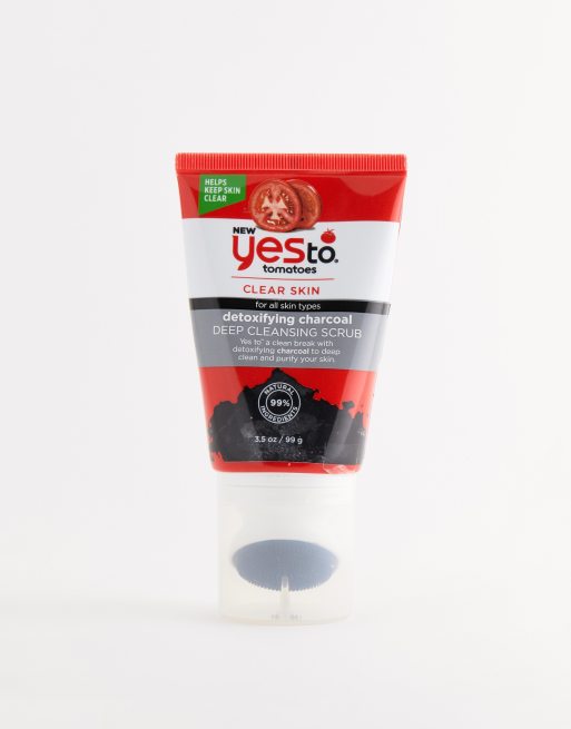 Yes To Detoxifying Charcoal Deep Cleansing Facial Scrub