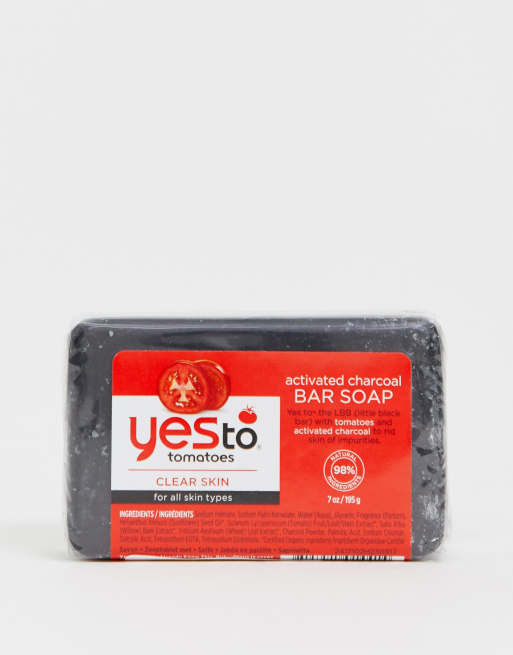 Yes To Detoxifying Charcoal Face and Body Bar Soap 7 oz ASOS