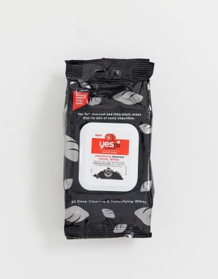 Yes To Detoxifying Charcoal Facial Wipes 30ct-no Color