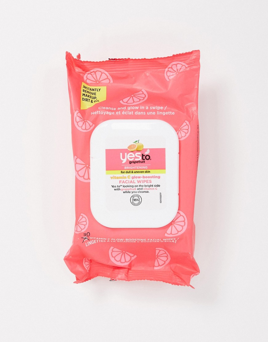 Yes To Grapefruit Exfoliating Wipes x 30-No color