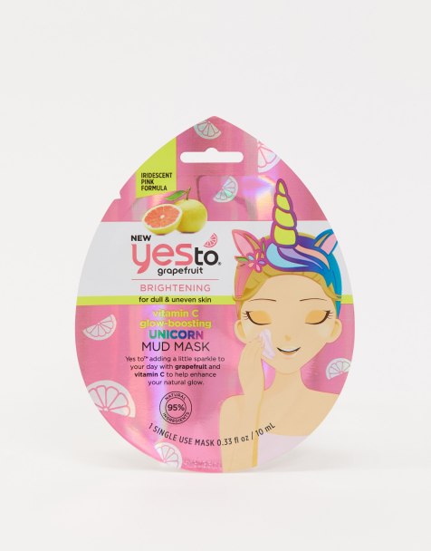 Yes to Grapefruit Vitamin C Glow-Boosting Unicorn Mud Mask Single Use