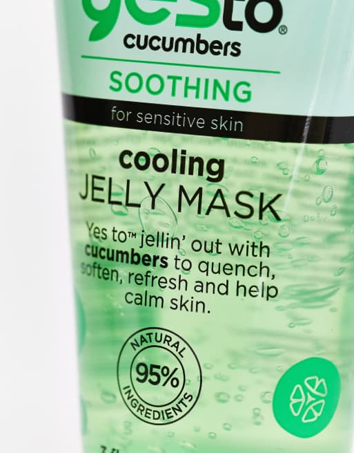 Yes to - Maschera gel rinfrescante al cetriolo, 2 di 4