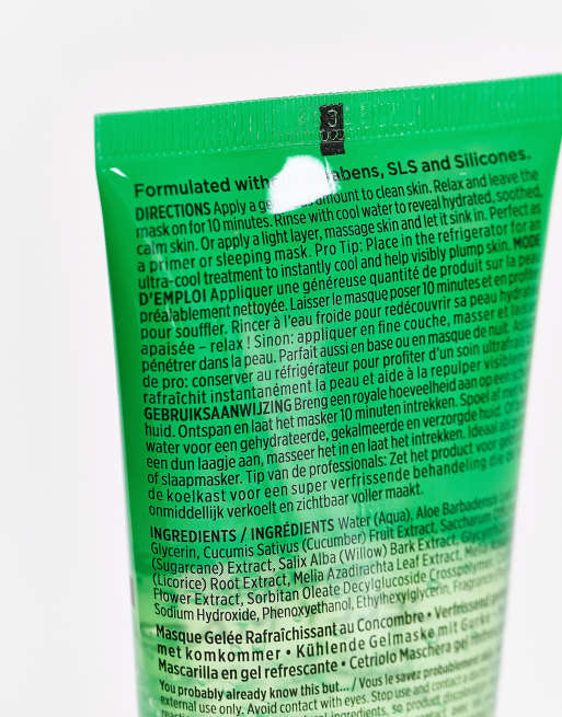 Yes to - Maschera gel rinfrescante al cetriolo, 3 di 4