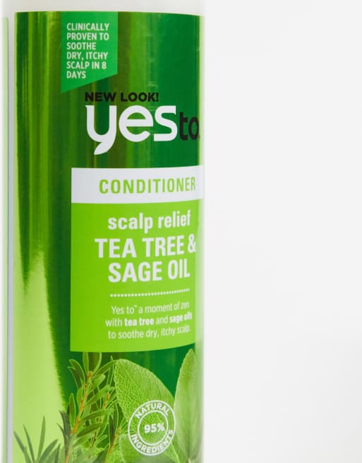 Yes To Naturals - Tea Tree Scalp Relief Conditioner 360ml, 2 af 4