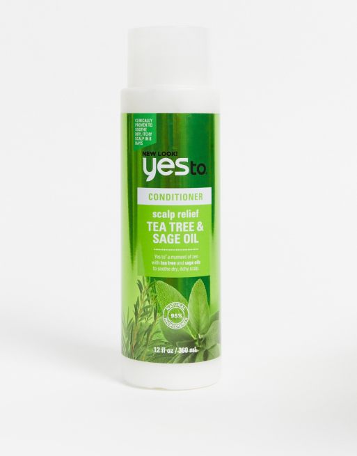 Yes To – Naturals – Tea Tree Scalp Relief Conditioner – Łagodząca odżywka do włosów i skóry głowy z wyciągiem z drzewa herbacianego 360 ml