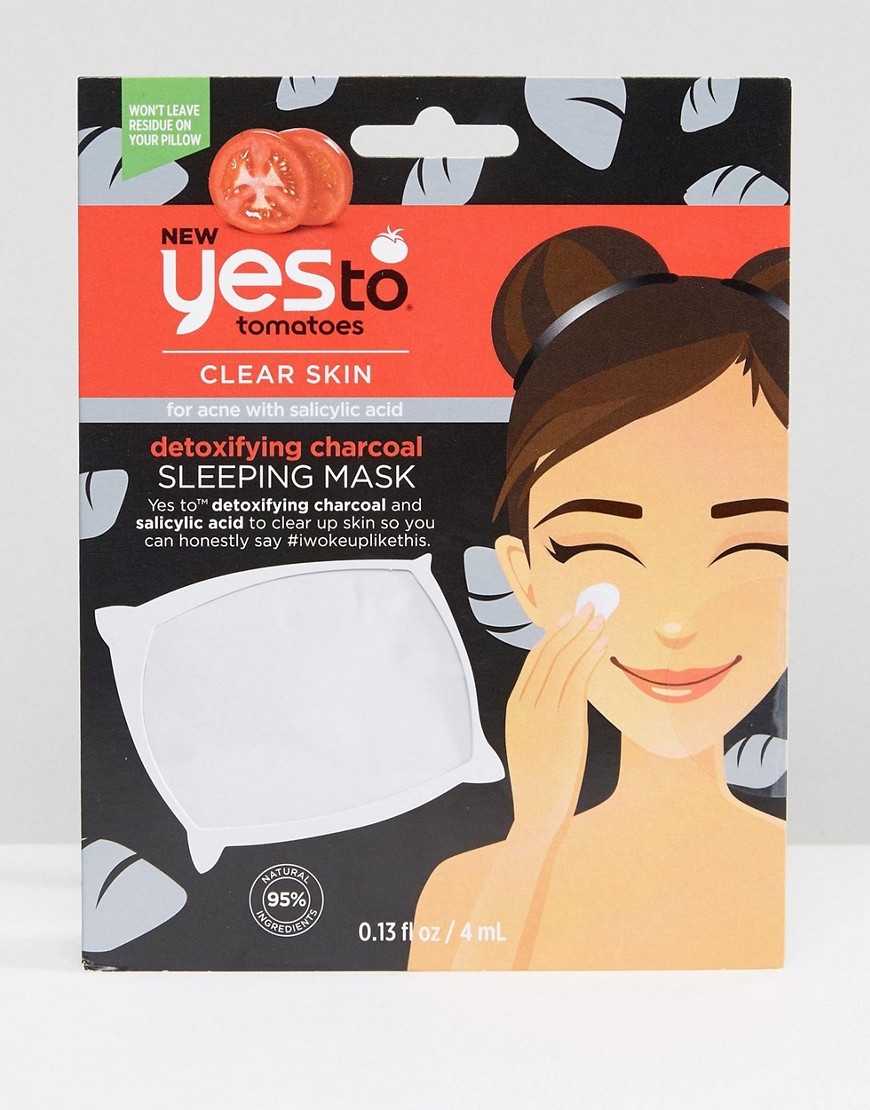 Yes To Tomatoes Charcoal Detoxifying Sleeping Mask-No Colour