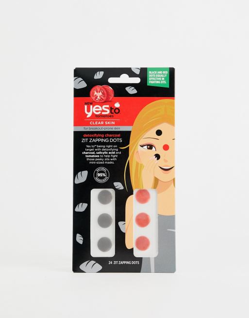 Yes to tomatoes zit store zapping dots