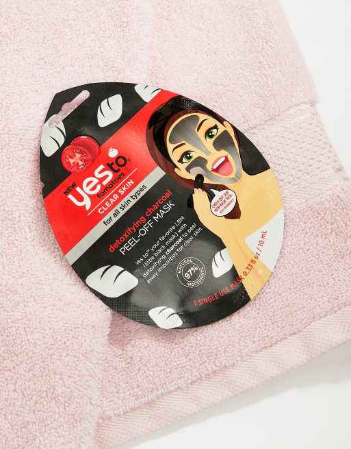 Yes to Tomatoes - Masque détoxifiant au charbon et à la tomate à usage unique, 2 de 4