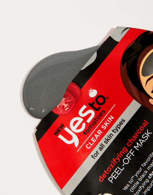 Yes to Tomatoes - Masque détoxifiant au charbon et à la tomate à usage unique, 3 de 4