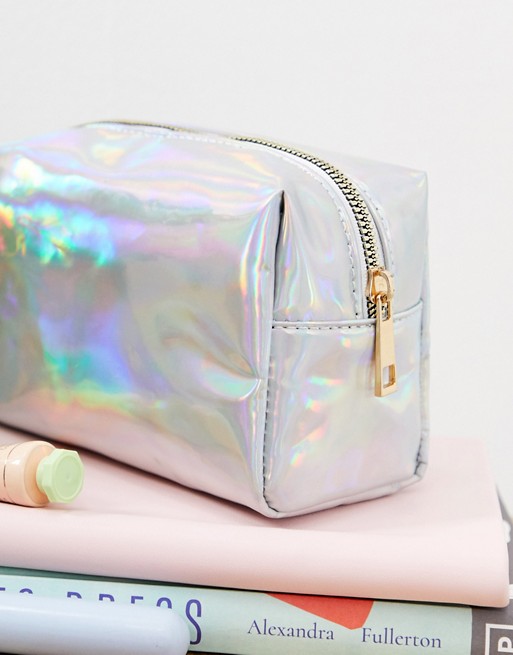 Yoki Fashion holographic make up bag