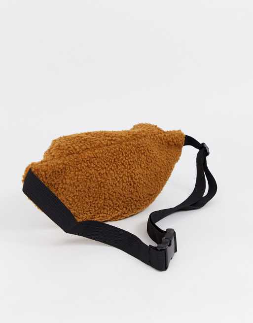 Yoki Fashion teddy faux fur bum bag, 2 of 4