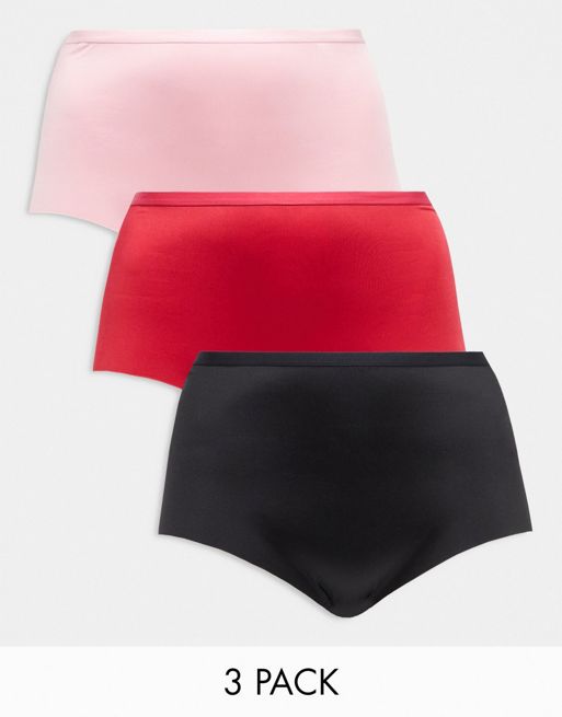 Thinx For All cotton period proof bikini shape briefs with super