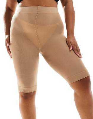 anti chafing shorts in beige-Neutral