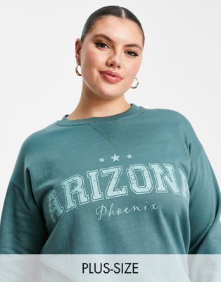 Yours Arizona sweatshirt in sage