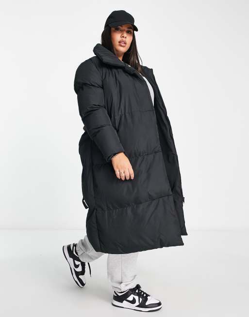 Midi store puffer coat