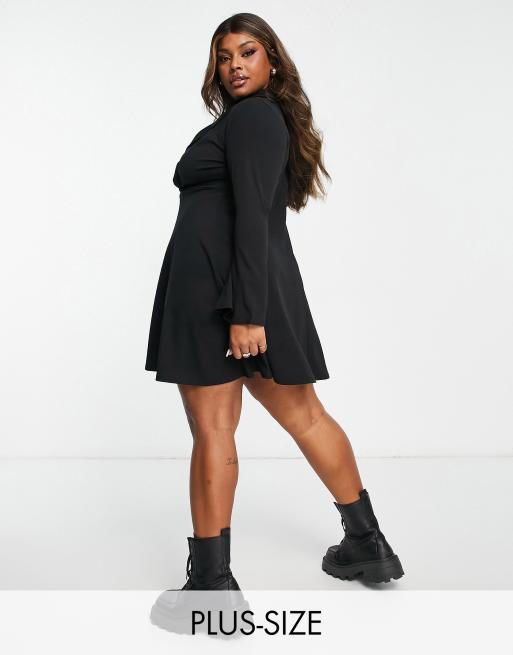 Asos black blazer dress best sale