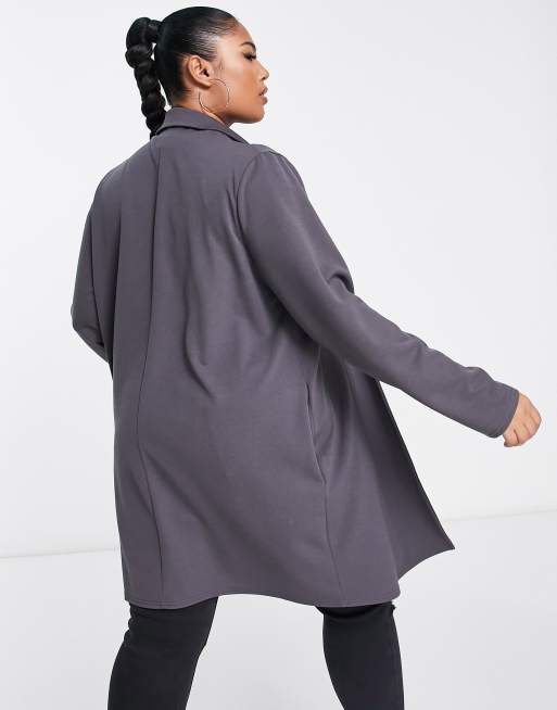 Yours blazer in slate grey, 2 of 4