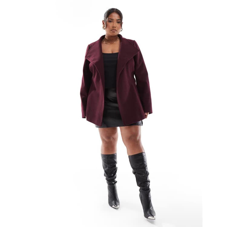 Cappotto bordeaux best sale