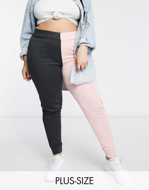 color block sweatpants