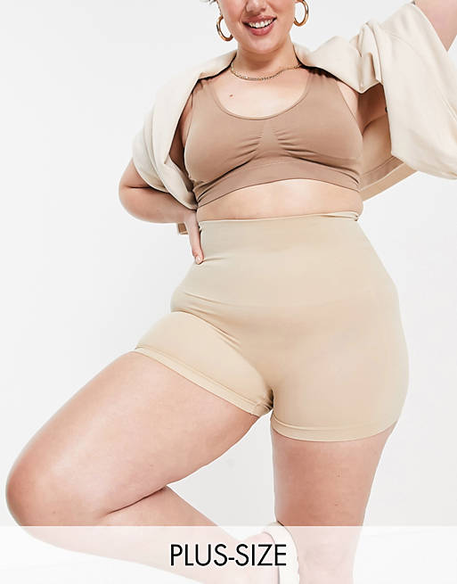 Yours control boxer shorts in beige