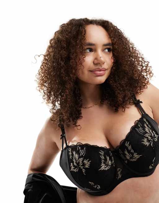 Hunkemöller Daisy Lace Bra in Black