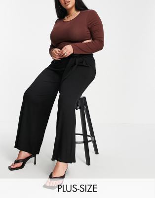 tie waist pants plus size