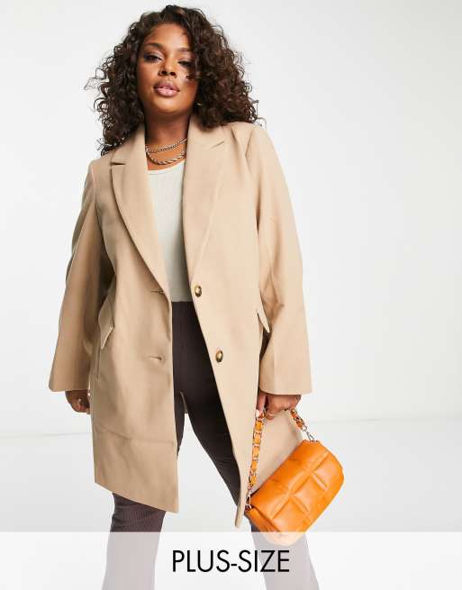 Asos coats plus store size