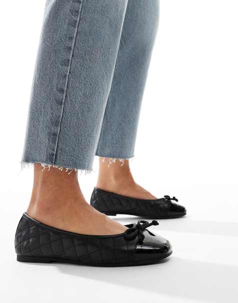 Yours – Gesteppte Ballerinas mit Zehenkappe - view 1