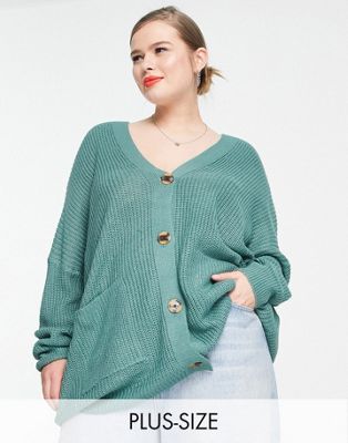 Yours cardigan in sage