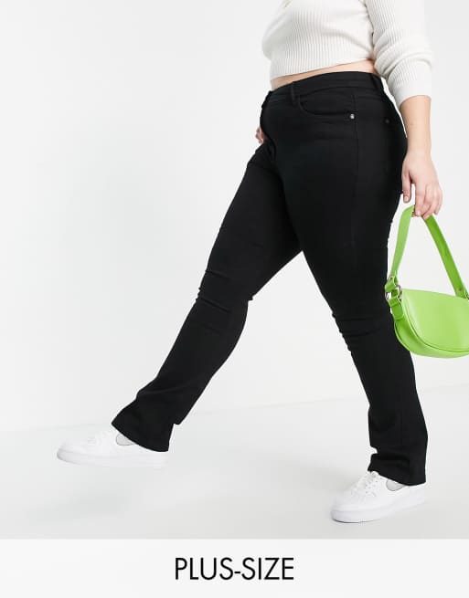 Yours - Jeans bootcut neri