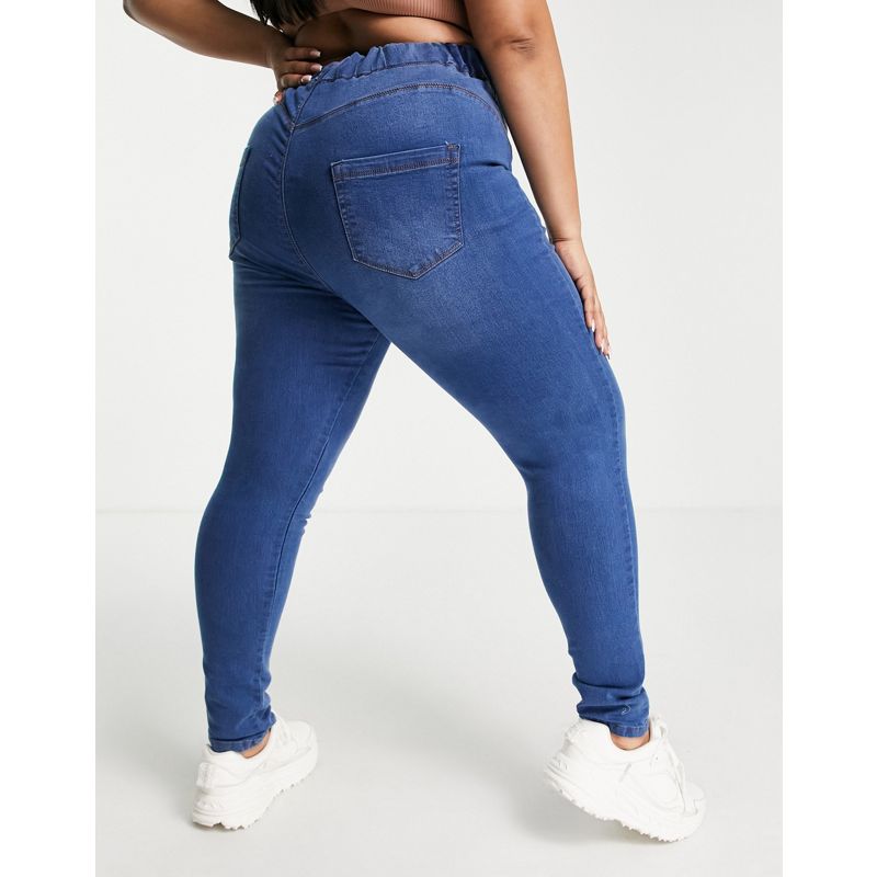 Jeans skinny SNGLY Yours - Jeggings modellanti blu medio
