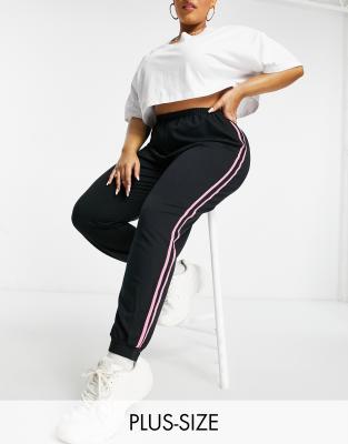 women's plus size wide leg sweatpants