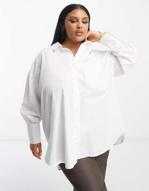 Har råd til Rynke panden bundet Plus Size Tops | Plus Size Going Out Tops & Blouses | ASOS