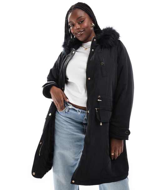 Women s Plus Size Coats Women s Plus Size Jackets ASOS