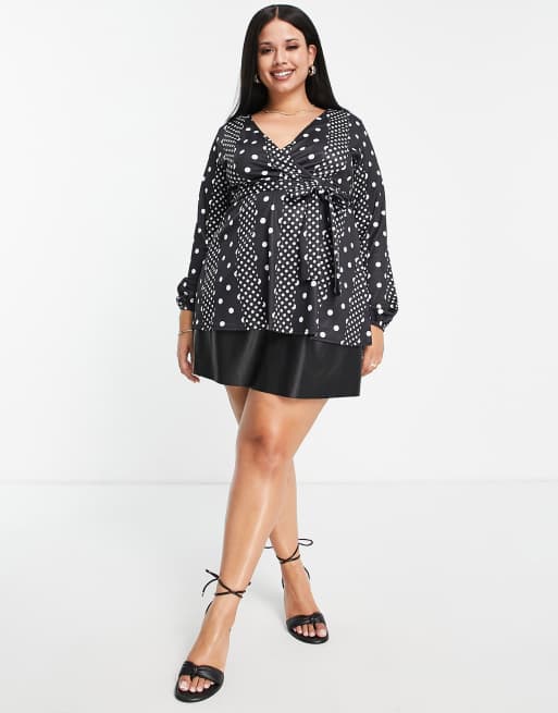 Yours – Prickig blus i omlottdesign, 3 av 4